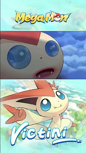 【POKÉMON S+ ULTIMATE】Victini unleashes Victory Flare – the unstoppable flame of victory! #megamon