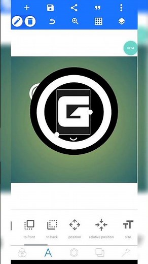 How to create a Logo in PixelLab #Pixellab #logo #logodesign #viralshorts #shorts