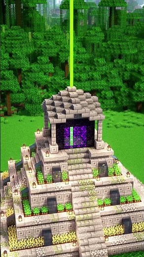 Minecraft Starter Jungle Temple Tutorial🦜