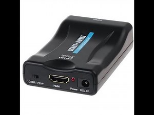 UNBOXING convertisseur PÉRITEL VERS HDMI