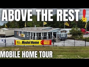 A TRIPLE WIDE mobile home that TOPS them all!! New Prefab House Tour
