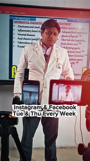 Join With Dr. Vikas Gupta for LIVE session every Tuesday & Thursday at 4 PM on YouTube & Facebook