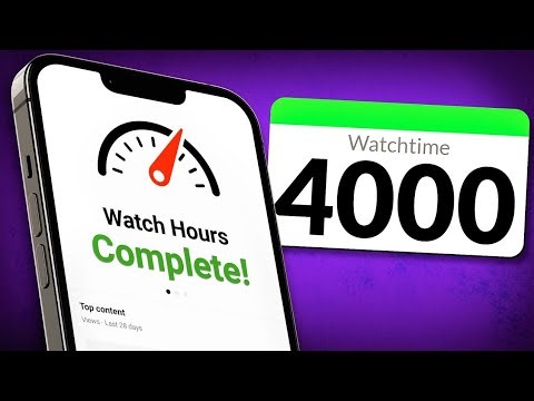 4000 watch time complete ✅✅ in 1 video