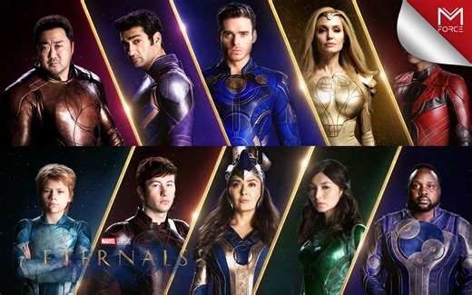 【漫威】《永恒族》制作特辑：角色简介（中文字幕）｜M-Force 漫威特攻队