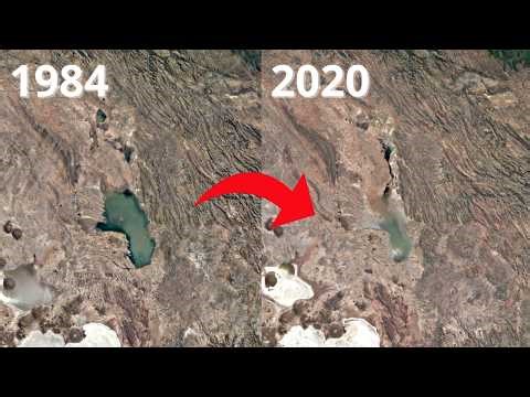 Lake Poopó in 36 Years | Time Lapse (1984-2020)