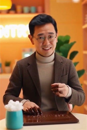 What if your office was made of SNACKS? 🍞🍫