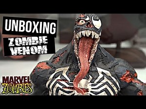 Marvel Zombie Venom Gentle Giants Statue Bust