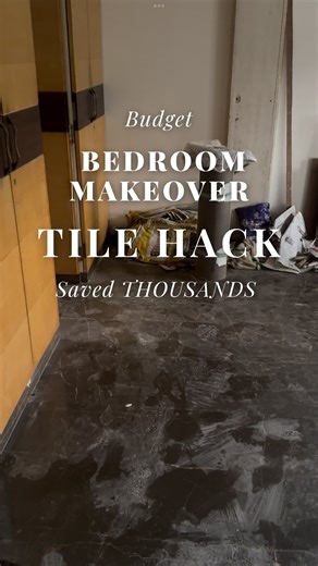 The Daily Nest | Budget Home Makeover on Instagram: "Tile changes can easily eat up your renovation budget — but we found a smarter way around it! 💸 Instead of removing the old tiles (and dealing with all the mess, labour, and cost), we just went tile on tile! It was faster, cleaner, cheaper, and done in just two days — no debris, no chaos, and the height barely changed. This one hack saved us so much money during our budget bedroom makeover, and honestly… it looks brand new! Would you ever try