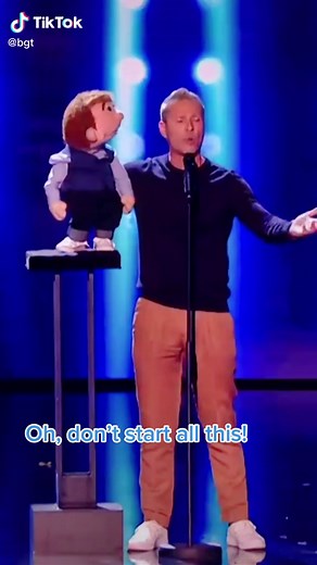 Sam the Cheeky Puppet on Britain's Got Talent