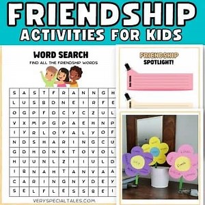 43 Fun Friendship Activities for Kids (Printable PDF)