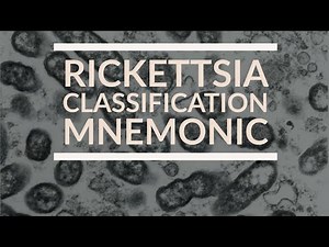 Rickettsia Classification mnemonic | Microbiology
