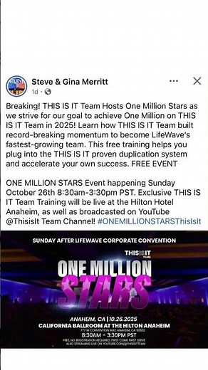 Happening LIVE Today! Inside LifeWave’s Fastest-Growing Team 🔥