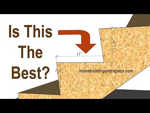 Possibly The Best Stair Step Measurements For The Average Person - Tread And Risers