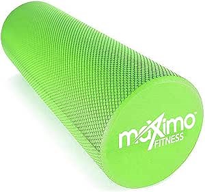 Maximo Fitness Foam Roller - High Density Exercise Roller for Trigger Point Self Massage, Muscle and Back Roller for Fitness, Physical Therapy, Yoga and Pilates, Gym Equipment