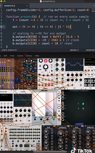 Generative Music with Bytebeat in JavaScript