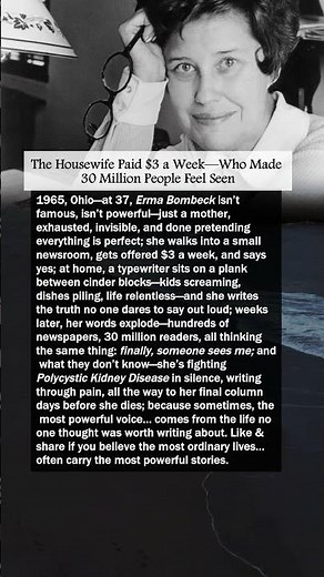 The Housewife Paid $3 a Week—Who Made 30 Million People Feel Seen