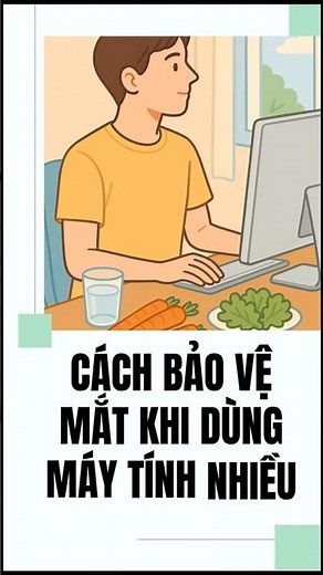 Cách bảo vệ mắt khi dùng máy tính nhiều