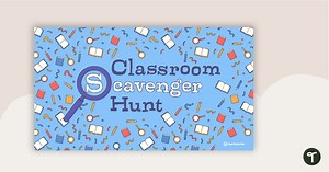 Classroom Scavenger Hunt – Digital Icebreaker