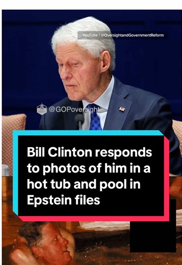 Bill Clinton's Testimony on Epstein Files