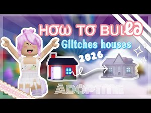 How to build a glitched house in adopt me!!!