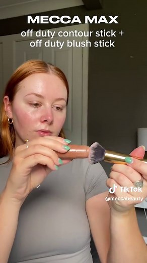 Achieve a Natural Dream Makeup Look with Mecca Max Bronzer and Blush Sticks