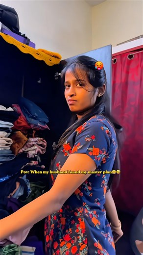 Husband wife💞 Dress vaangikudu🤨 she didn’t expect this🥵😅#husbandwifecomedy #blackbees #shorts