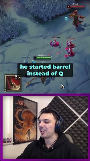 Gangplank Tried to Play The Barrel Game...