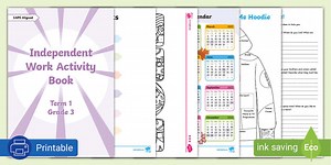 Grade 3 Life Skills Term 1Independent Activity Book (Level 3)