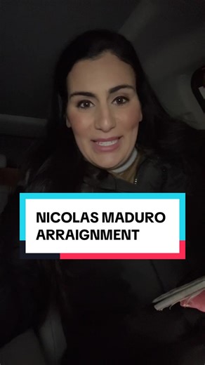 I was a the federal courthouse today for Nicolas Maduro’s arraignment. Celia Maduro alleges she fractured and bruised her ribs during the capture in #Venezuela.