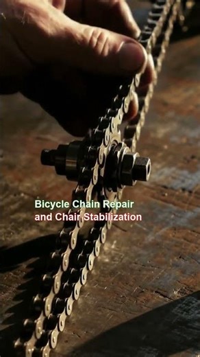 Bicycle Chain Repair and Chair Stabilization