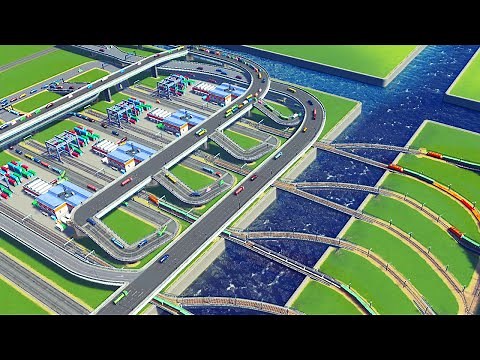 I Built the Most EFFECIENT Train Station Ever in Cities Skylines