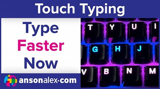 Free Typing Tutorial + Practice Tool - AnsonAlex.com