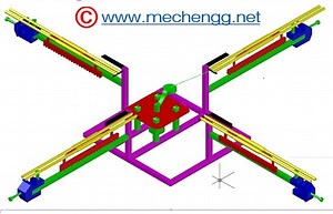 Design and Fabrication Of Four Way Hacksaw-Mechanical Project
