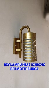 429K views · 50K reactions | Satu karya lagi Lampu Hias Dinding DIY...