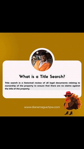  Title Search: What You Need to Know!  A Title Search is just a...