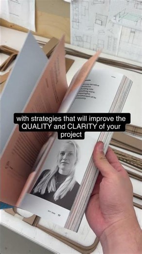 For architecture students who want more than inspiration.
