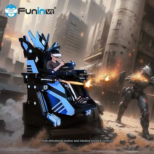 Revolutionary VR Experience with Joystick Controller 9D VR Chair