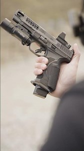 M&P 2.0 Competitor HD in transition with B&T APC223 | 4Bros Holsters OWB Duck Camo