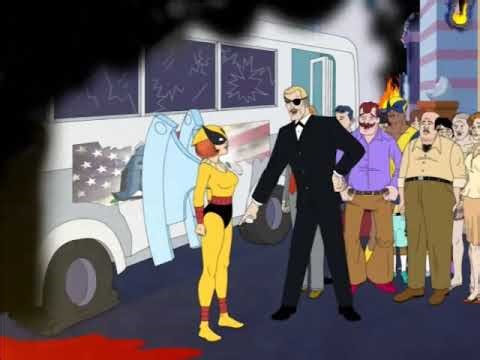 Harvey Birdman, Attorney at Law - Ending Scene