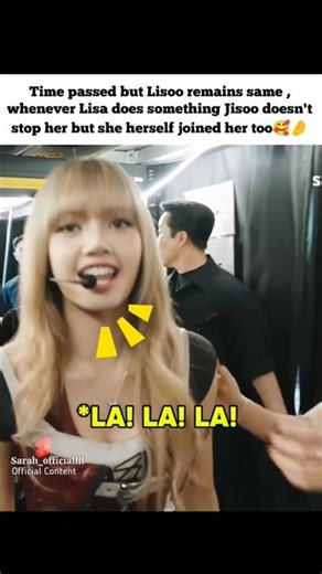 Jisoo always joins lisa🥰🤌 ‪@Sarah_officiallll‬ #trending #blackpink #kpop #foryou #shorts