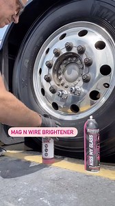Using brightener in preparation of buffing #metalpolishing #metalfinishing #mirrorfinish #metalpolisher #wheelpolishing #alcoawheels #polishedaluminum #degreaser #detailingproducts #detailersofinstagram #truckstop #bigrigs #truckwash #renegadeproductsusa | Renegade Products USA