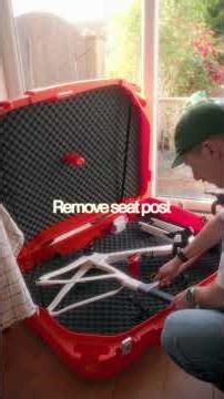 ASMR bike box packing, I reckon a sub 10 mins PB is on the cards with some more training 🥇