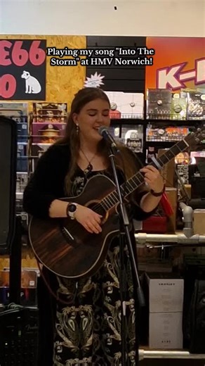 Here's a little video from my gig at @HMV Norwich on Saturday!!✨️🎶 This is my song