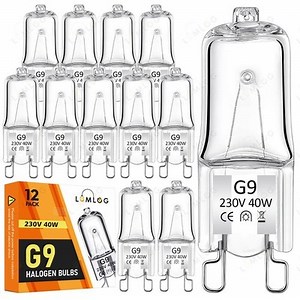 12 X G9 Halogen Bulbs 25W/40W/60W Warm White Filament Lamp Replacement Led Bulb  | eBay UK