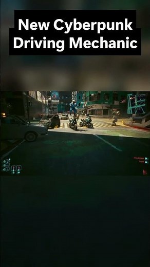 The New Driving Mechanic in Cyberpunk 2077 is Amazing