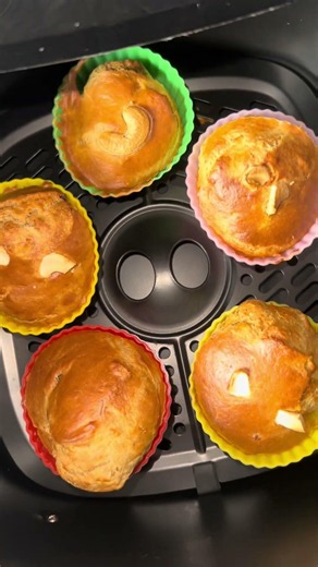 Air fryer healthy muffins 🧁