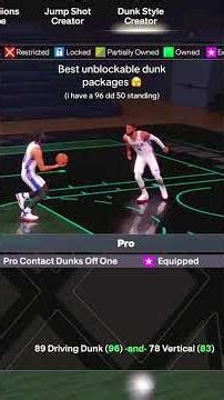 Best Dunks To Never Get Blocked 🫣 #nba2k26 #2k26 #2k