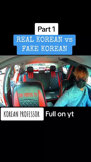 Real Korean vs Fake Korean Prank by Korean Professor