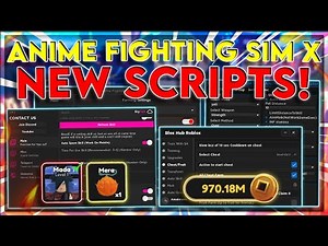 [🌟UPDATE 4] Anime Fighting Simulator X Script Hack | FAST AUTO FARM Yen + Power | *PASTEBIN 2023*