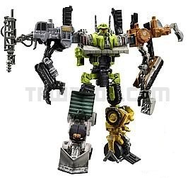 Transformers Power Core Combiners Steamhammer And The Constructicons Video Review